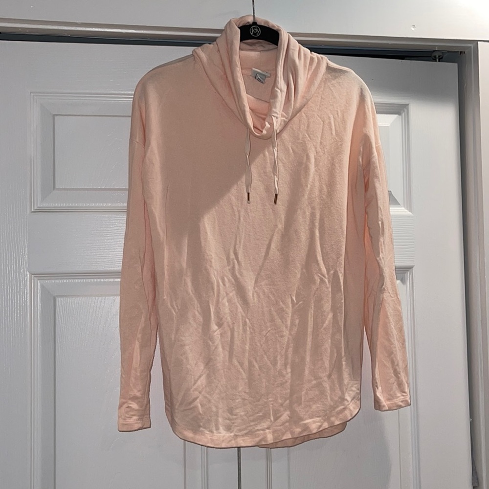 Super soft cowl neck sweatshirt